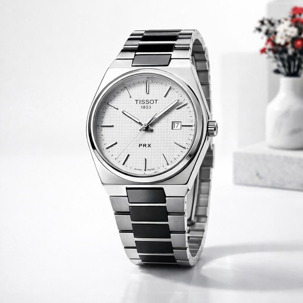 Premium Two Tone Watch For Man